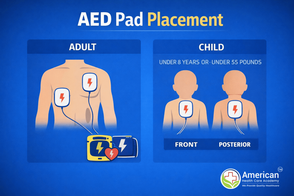 Aed-pad-placement